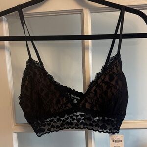 Hanky Panky Black Lace Bralette